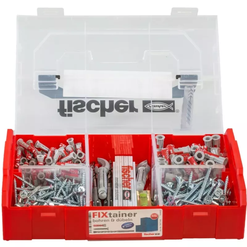 Fischer FIXtainer Σετ ούπα και τρυπανιών