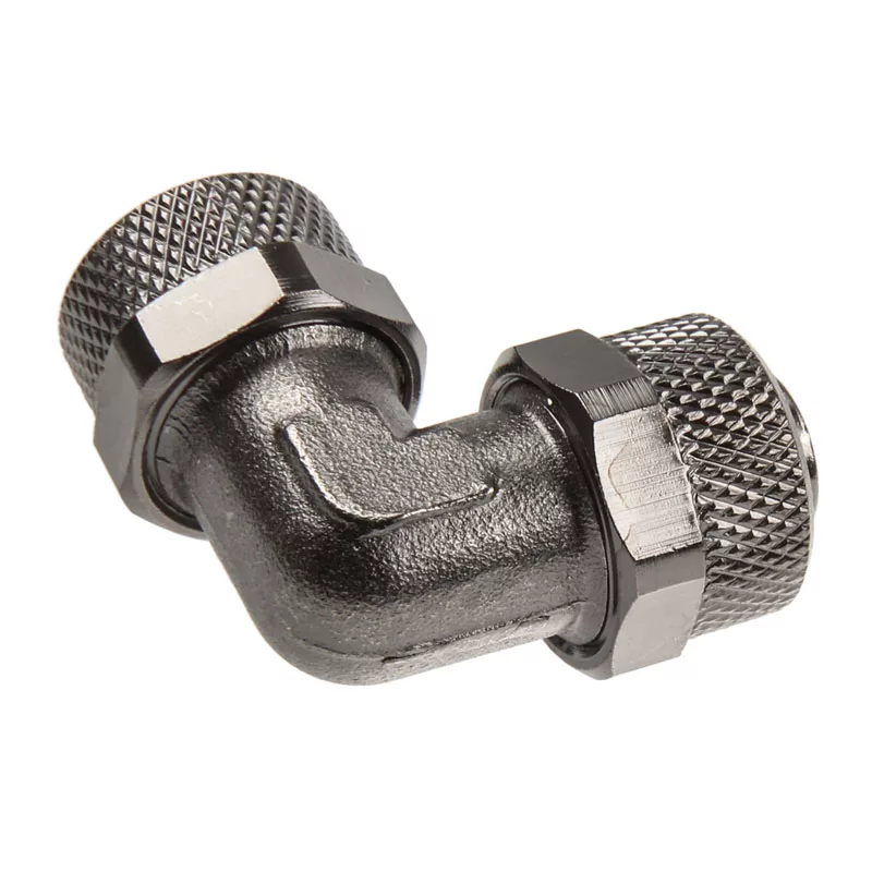 Αντάπτορας 90° 13/10mm σε 13/10mm - Nickel Μαύρο