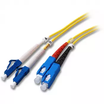 EFB Elektronik Duplex Jumper LC-SC 9/125µm OS2 LSZH Κίτρινο 2,0mm 10m