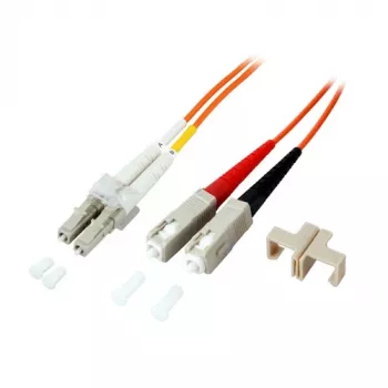 EFB-Elektronik Duplex Jumper LC-SC OM1 62.5/125µm 3m Πορτοκαλί LSZH Καλώδιο patch οπτικής ίνας