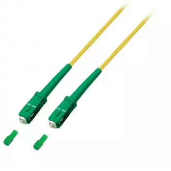 EFB Elektronik Καλώδιο δικτύου SC/APC Μονότροπο (M) 2m Duplex OS2 LSZH Κίτρινο