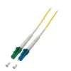 EFB Elektronik Καλώδιο patch οπτικής ίνας LC-LC Μονότροπο OS2 Duplex 1 m Κίτρινο LSZH