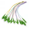 EFB Elektronik Fiber Pigtail LC-APC 9/125 µm OS2, σετ 12 χρωμάτων, 2m