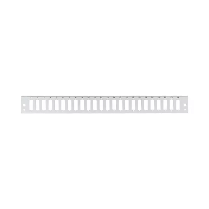 EFB Elektronik μετωπική πλάκα 24 x SC Duplex/LC Quad κάθετη, γκρι