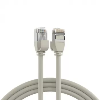 EFB Elektronik καλώδιο patch RJ45 Cat.6A U/FTP TPE 4mm Ultraflex γκρι 5m