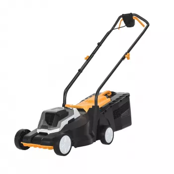 Batavia 18V μπαταρία χλοοκοπτικό 32 cm - συσκευή χωρίς μπαταρία και φορτιστή - μέγιστη επιφάνεια κοπής 200 m²