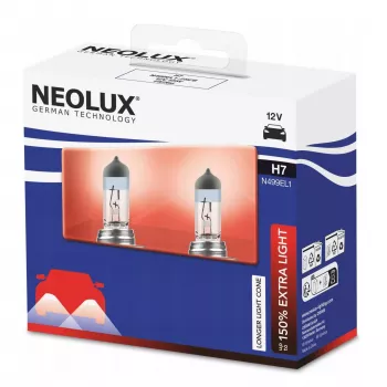 Neolux H7 Extra Light συσκευασία 2 τεμ. λάμπα αλογόνου 12V 55W