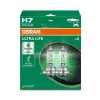 Osram H7 Ultra Life συσκευασία 2 τεμ. λάμπες προβολέων αλογόνου 12V 55W