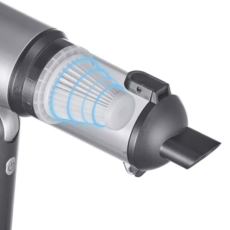 Severin HV 7135 S'Power Vac & Blow επαναφορτιζόμενη σκούπα χειρός, ανθρακί