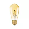 OSRAM LED λάμπα 6,5W 725lm 2400K E27 dimmable Filament χρυσό