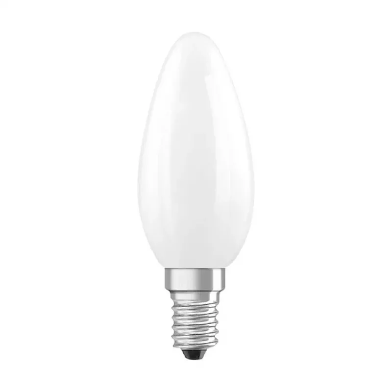 Osram LED CLB40 DIM 3,4W 827 FIL FR E14 P Frosted Dimmable LED Candle Bulb