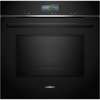 SIEMENS HM736GAB1 iQ700 εντοιχιζόμενος φούρνος με μικροκύματα, μαύρο, 60 cm, Home Connect