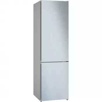 SIEMENS KG39N2LCF iQ300 ψυγειοκαταψύκτης, όψη ανοξείδωτου χάλυβα, 363 L συνολική καθαρή χωρητικότητα, NoFrost, VitaFresh, φωτισμός LED, ενεργειακή κλάση C