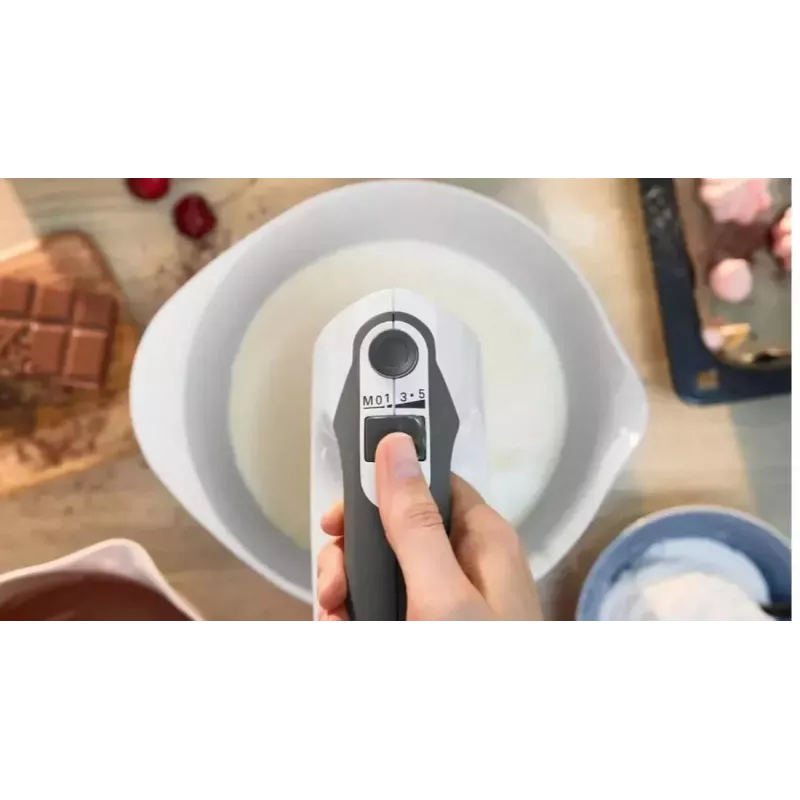 Bosch MFQ37480 ErgoMixx μίξερ χειρός, 750 W, λευκό/γκρι
