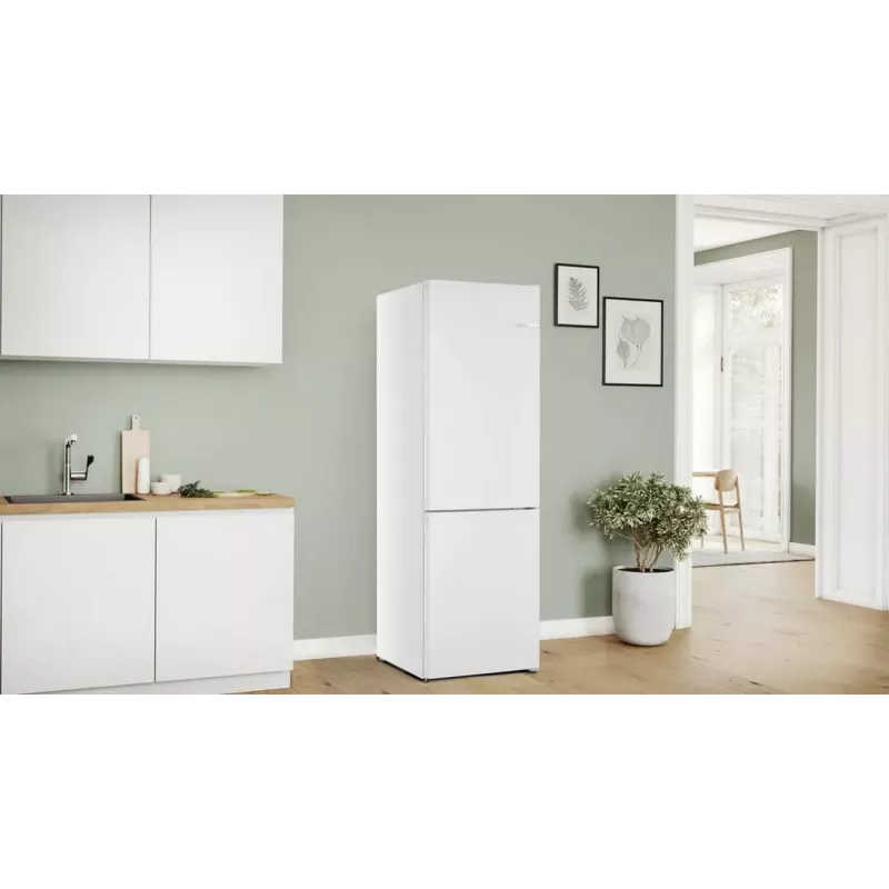 Bosch KGN362WCF Ελεύθερη ψυγειοκαταψύκτη, λευκό, 308L, NoFrost, VitaFresh