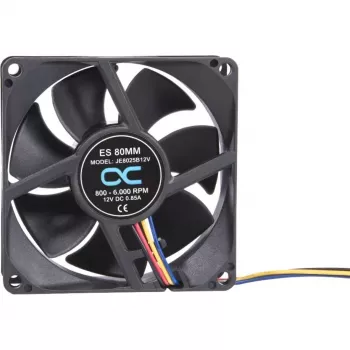 Alphacool ES 80mm 800-6000 RPM ανεμιστήρας 80x80x25mm (μαύρο, διπλό ρουλεμάν, PWM, 80 mm)