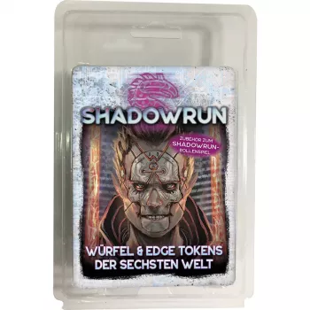 PEGASUS Shadowrun: Würfel & Edge-Marker der Sechsten Welt