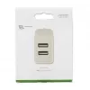 4SMARTS VoltPlug Dual 12W Φορτιστής Τοίχου (χωρίς καλώδιο), Λευκό