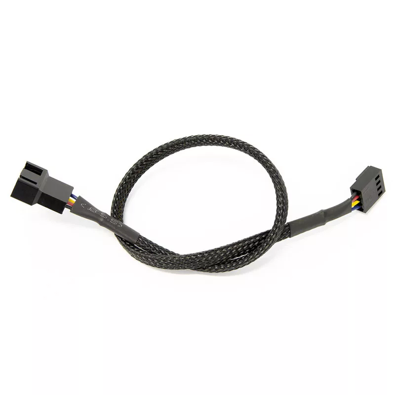 Watercool Καλώδιο Επέκτασης 4-Pin PWM, Μαύρο - 30cm