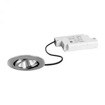 BRUMBERG 39363023 Σετ LED Σποτ Εντοιχισμού BB03 Στρογγυλό Χρώμιο 830 Phase 6W 230V Περιστρεφόμενο
