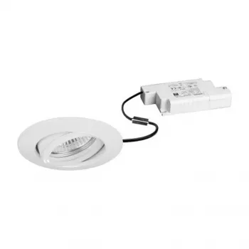Brumberg 39373073 Σετ Σποτ Εντοιχισμού BB13 Στρογγυλό Λευκό 930 Phase 6W 230V Περιστρεφόμενο