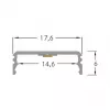Brumberg 53380262 Προφίλ AB QUALITYFLEX Αλουμίνιο Προφίλ 2000mm
