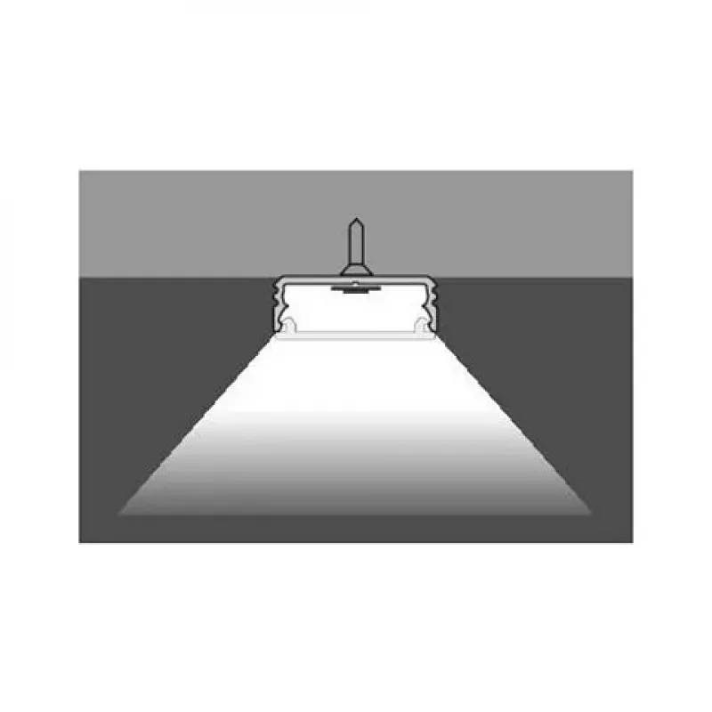 Brumberg 53380262 Προφίλ AB QUALITYFLEX Αλουμίνιο Προφίλ 2000mm