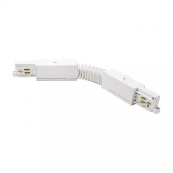 Brumberg 87131070 Εύκαμπτος Σύνδεσμος Ράγας 3 Φάσεων ONETRACK DALI/Διακοπτόμενο Λευκό