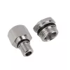 Aqua Computer Σετ προσαρμογέα Straight Eheim 1046 σε G1/4 inch θηλυκό σπείρωμα - Ασημί