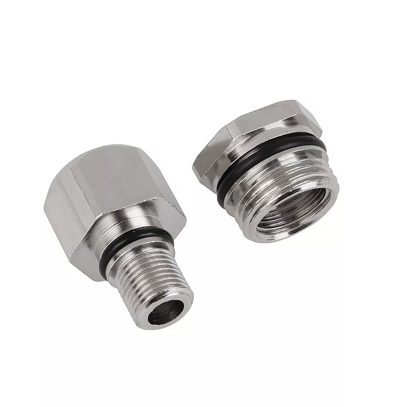 Aqua Computer Σετ προσαρμογέα Straight Eheim 1046 σε G1/4 inch θηλυκό σπείρωμα - Ασημί