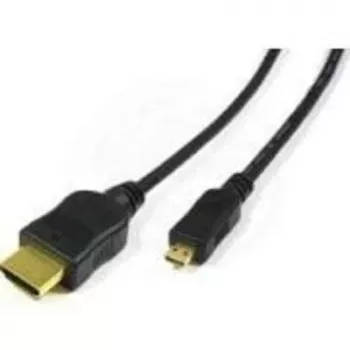 MEDIARANGE MRCS146 Καλώδιο HDMI σε HDMI 1m High-Speed με Ethernet 4K 18Gbps Μαύρο