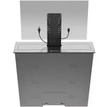 ONKRON Βάση Οθόνης με Συρτάρι, έως 24 inch, Μαύρο, NWSSC24-B