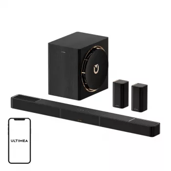 ULTIMEA Ultima Skywave X60 μπάρα ήχου 2.1 καναλιών 120W Bluetooth 5.0 HDMI ARC μαύρο