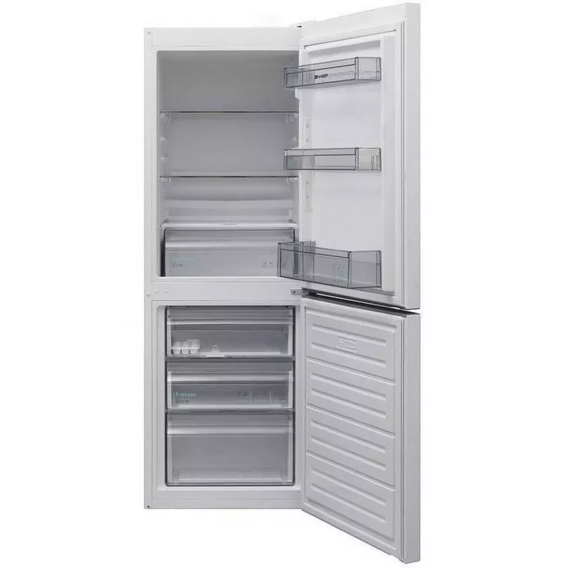 Sharp SJ-FBB02DTXWE-EU Ψυγειοκαταψύκτης, λευκό, 324 L, E