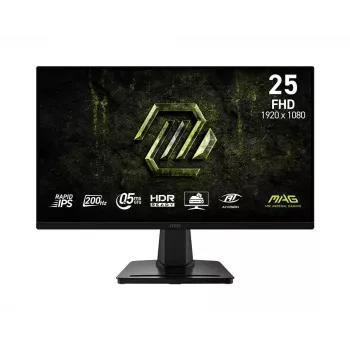 MSI MAG 256F E2 24.5 ιντσών Full HD Rapid IPS οθόνη gaming - 180Hz, 1ms, FreeSync Premium