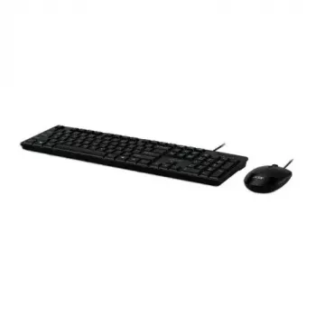 Acer AAK400 ενσύρματο σετ πληκτρολογίου και ποντικιού - διάταξη US - μαύρο - Retail Pack