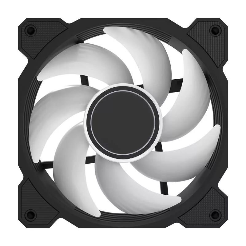 Darkflash DR08 3-in-1 ανεμιστήρες ψύξης (Μαύρο)