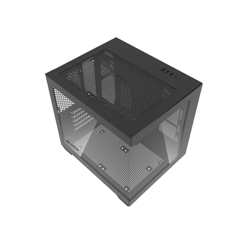 Darkflash C275P Mid-Tower κουτί υπολογιστή (Μαύρο) - Χωρίς ανεμιστήρες