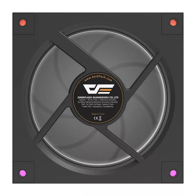 DarkFlash DM20 LINE ανεμιστήρας κουτιού (Μαύρο)
