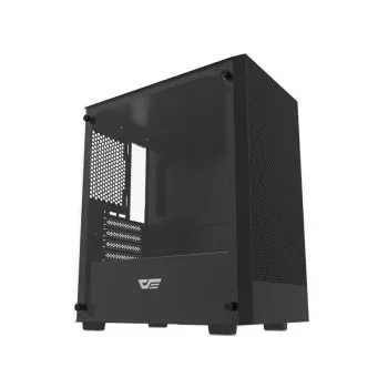 Darkflash M305 Mid-Tower κουτί υπολογιστή (μαύρο) - Χωρίς ανεμιστήρες