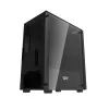 Darkflash M305 Mid-Tower κουτί υπολογιστή (μαύρο) - Χωρίς ανεμιστήρες