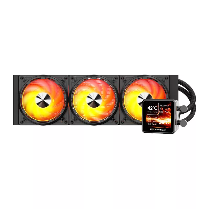 Darkflash DE360 υδρόψυξη CPU, Μαύρο