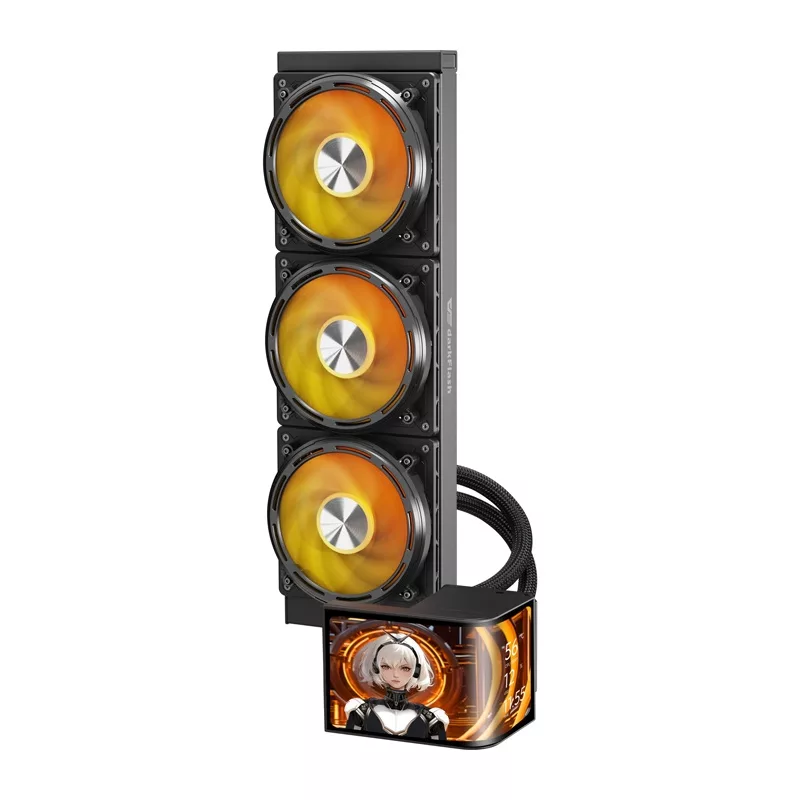 DarkFlash UV360 ψύκτρα CPU, Μαύρο