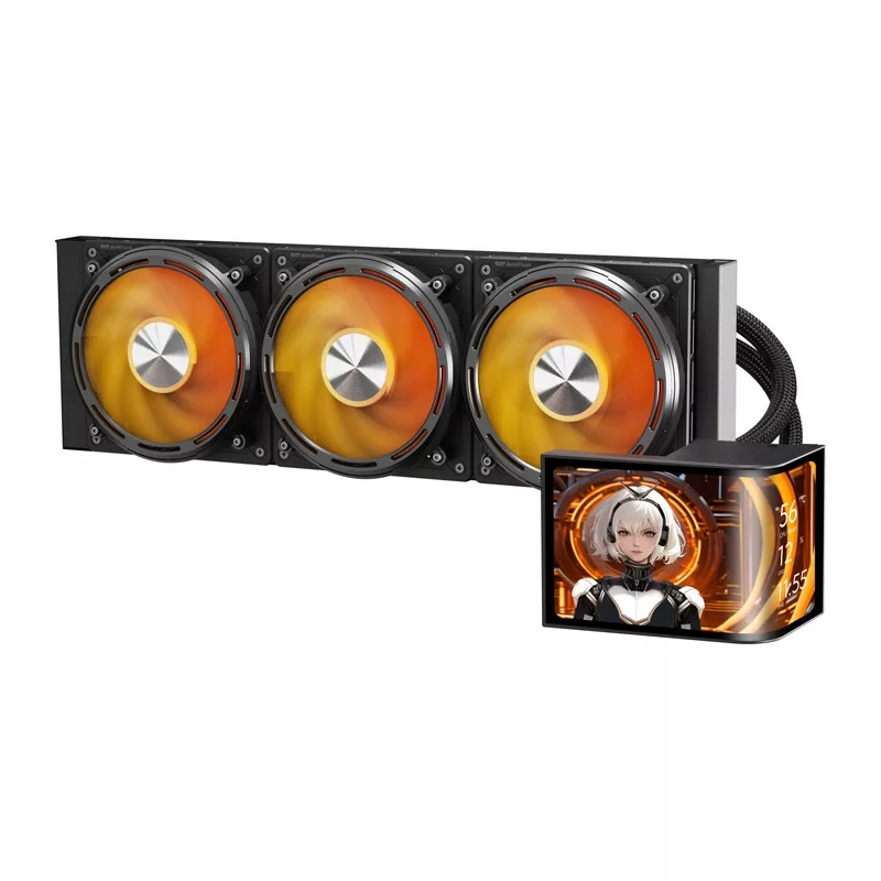 DarkFlash UV360 ψύκτρα CPU, Μαύρο