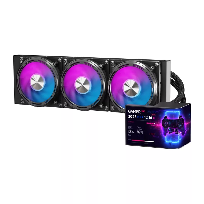 DarkFlash UV360 ψύκτρα CPU, Μαύρο