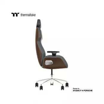 Thermaltake ARGENT E700 Mocha Mousse & Slate Gray δερμάτινη καρέκλα gaming