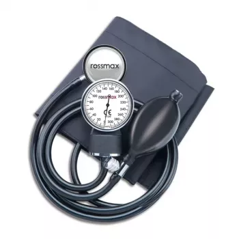 ROSSMAX Παλάμης Ανεροειδές Σφυγμομανόμετρο GB102 με νάιλον περιχειρίδα και θήκη μεταφοράς