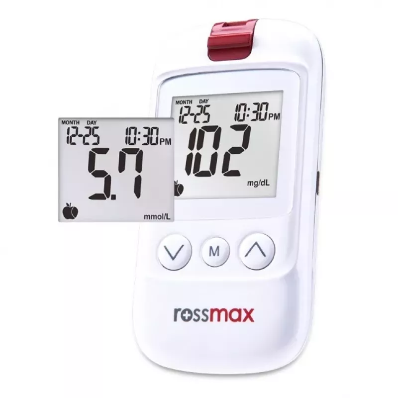 ROSSMAX HS200 BT Συσκευή μέτρησης γλυκόζης αίματος με Bluetooth