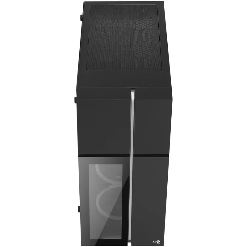 Aerocool Playa Midi-Tower, Tempered Glass - Μαύρο