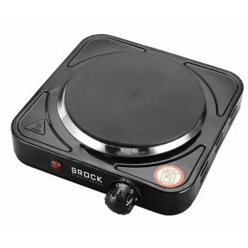 Brock EP 100 BK Μονή ηλεκτρική εστία, 1500 W, Μαύρο